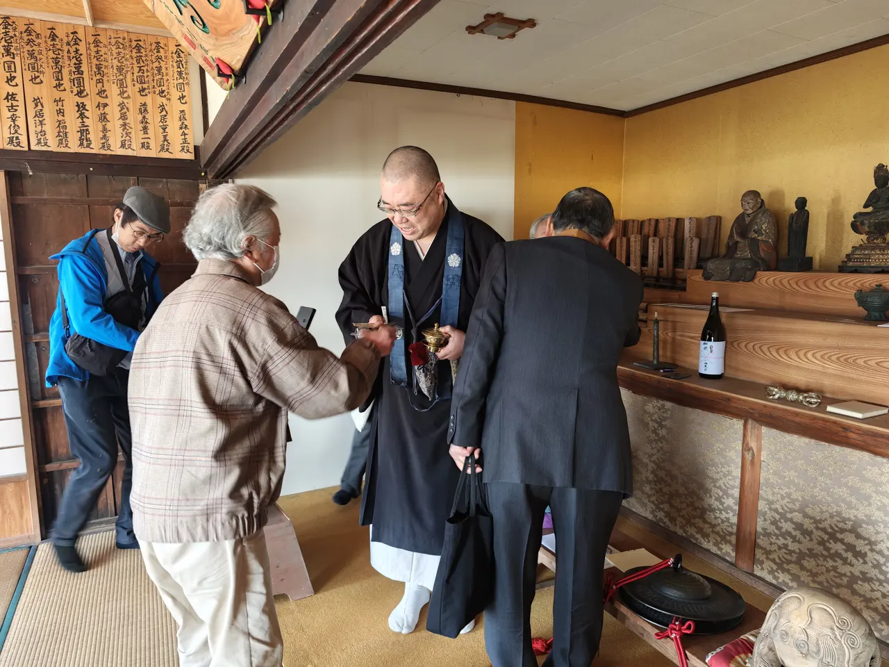 法要の場面